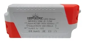 Driver Hammer Electronic para Lampara Led con Regleta a Presión 8/12W 85/27 Dc 23/50V